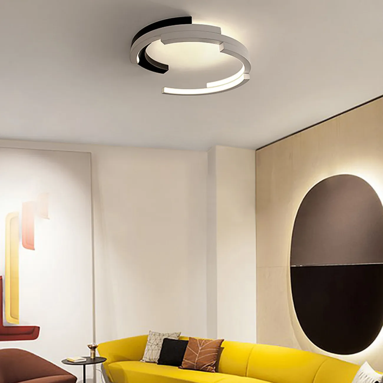 Потолочная люстра VIMA D40 Basic black от ImperiumLoft