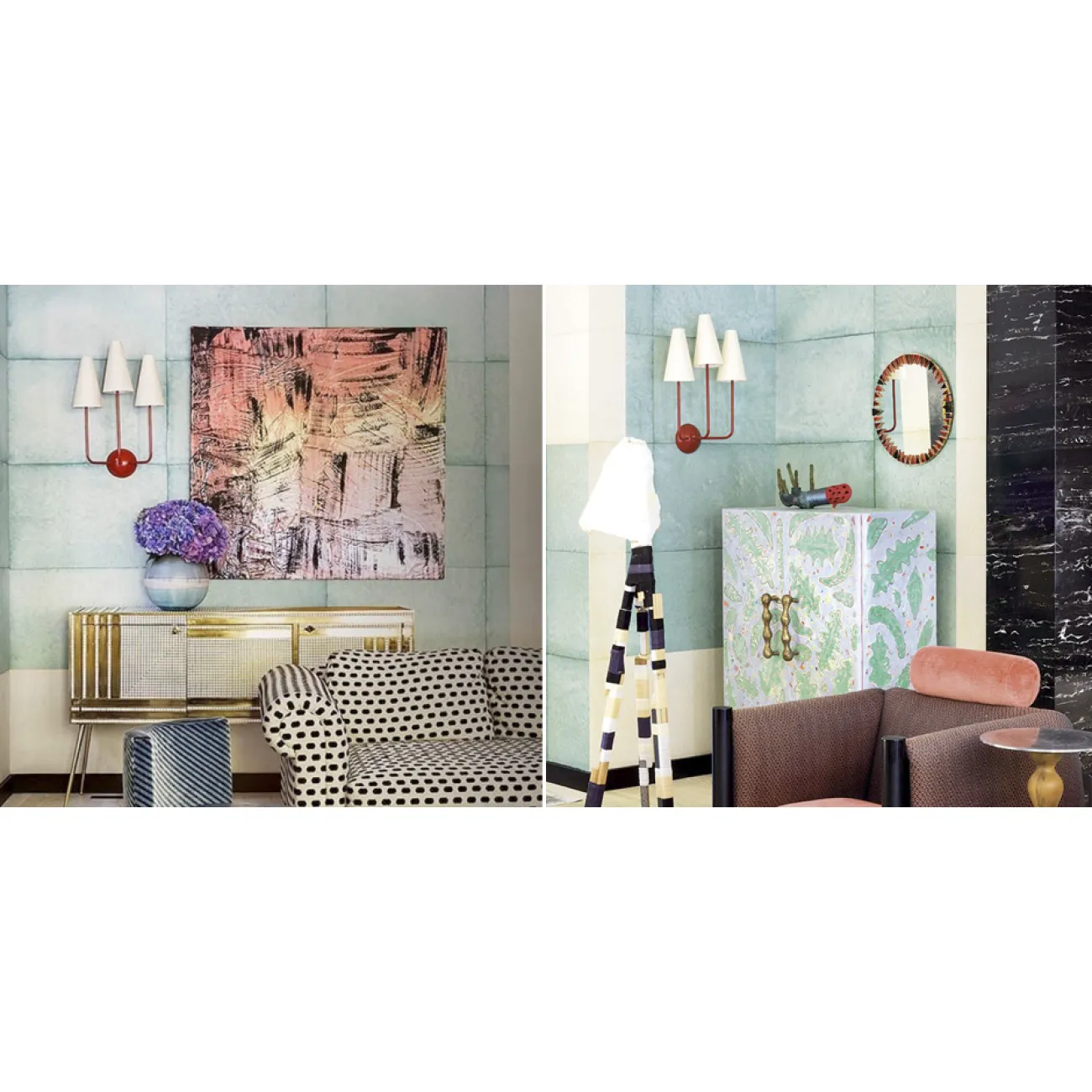 Бра Graceful Red Toadstools designed by Kelly Wearstler Бра Graceful Red Toadstools designed by Kelly Wearstler