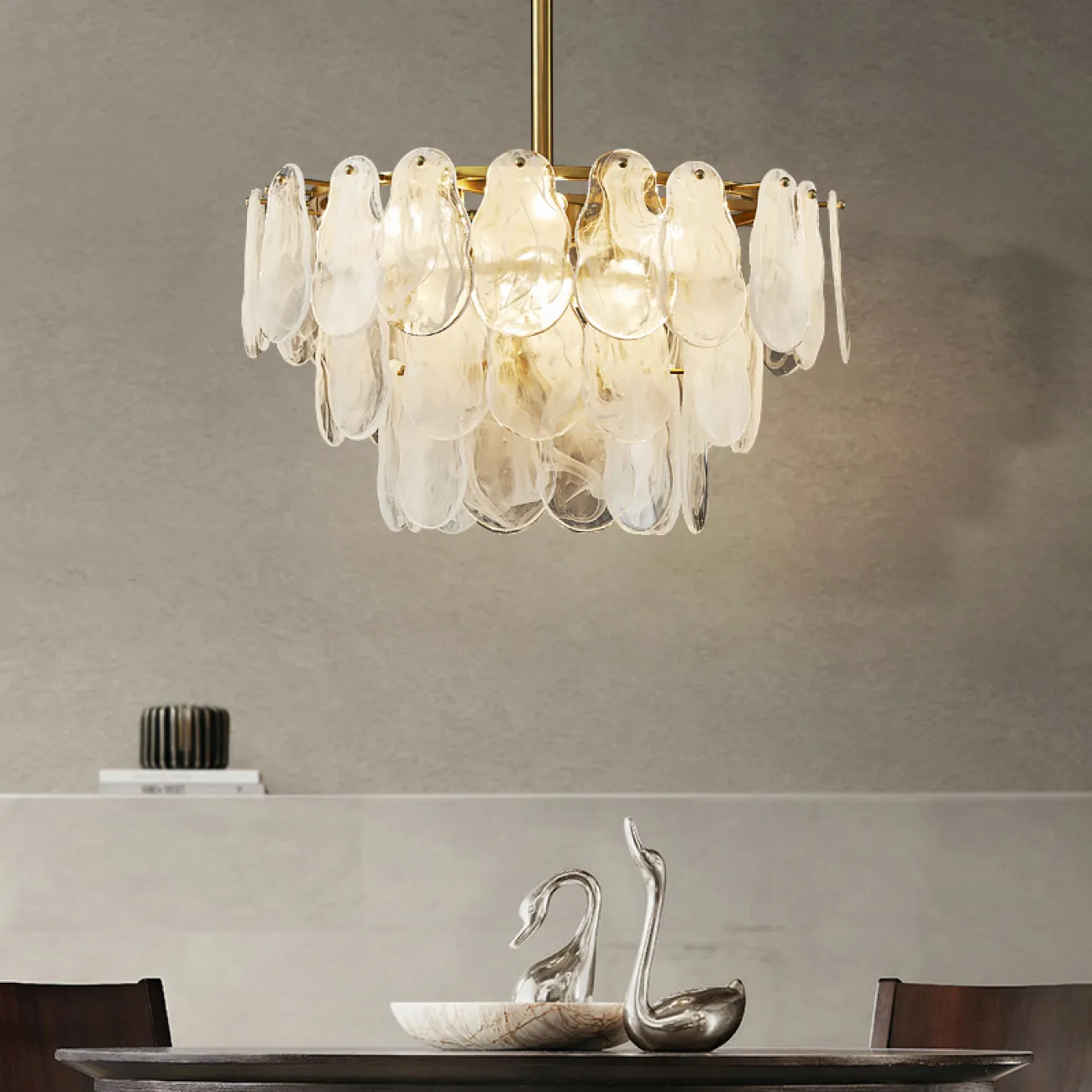 Полоточная люстра JULIS D80 от ImperiumLoft