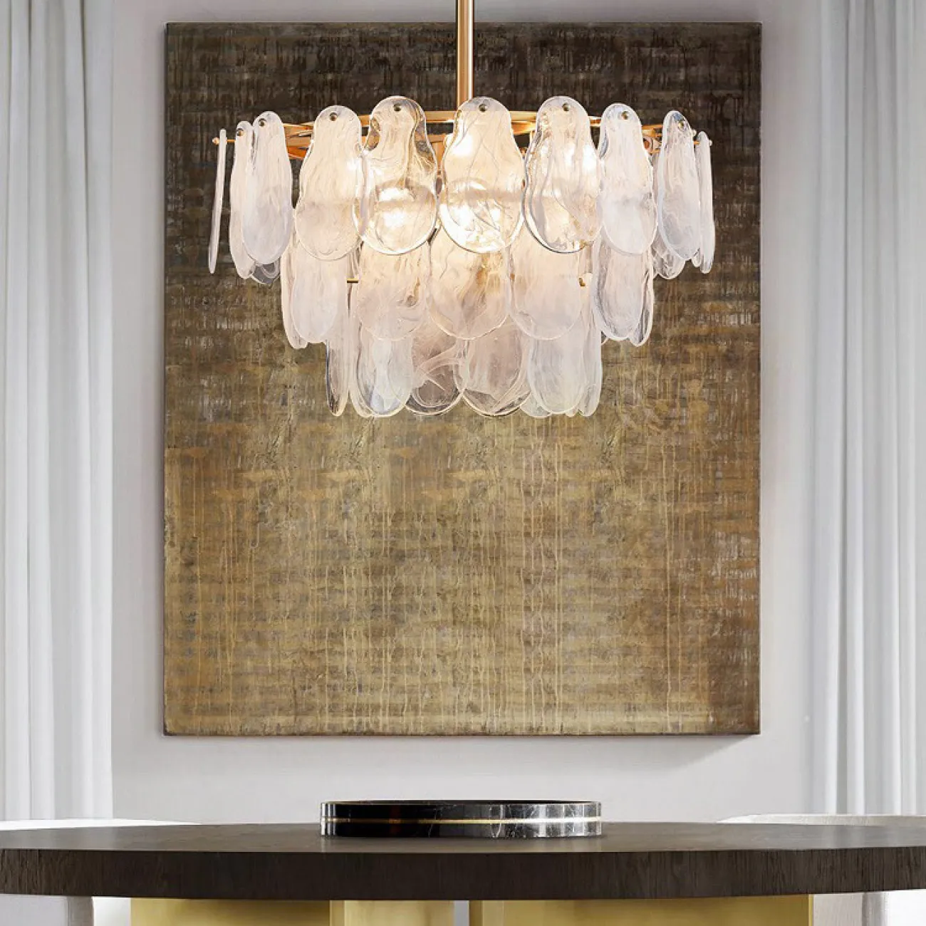 Полоточная люстра JULIS D80 от ImperiumLoft