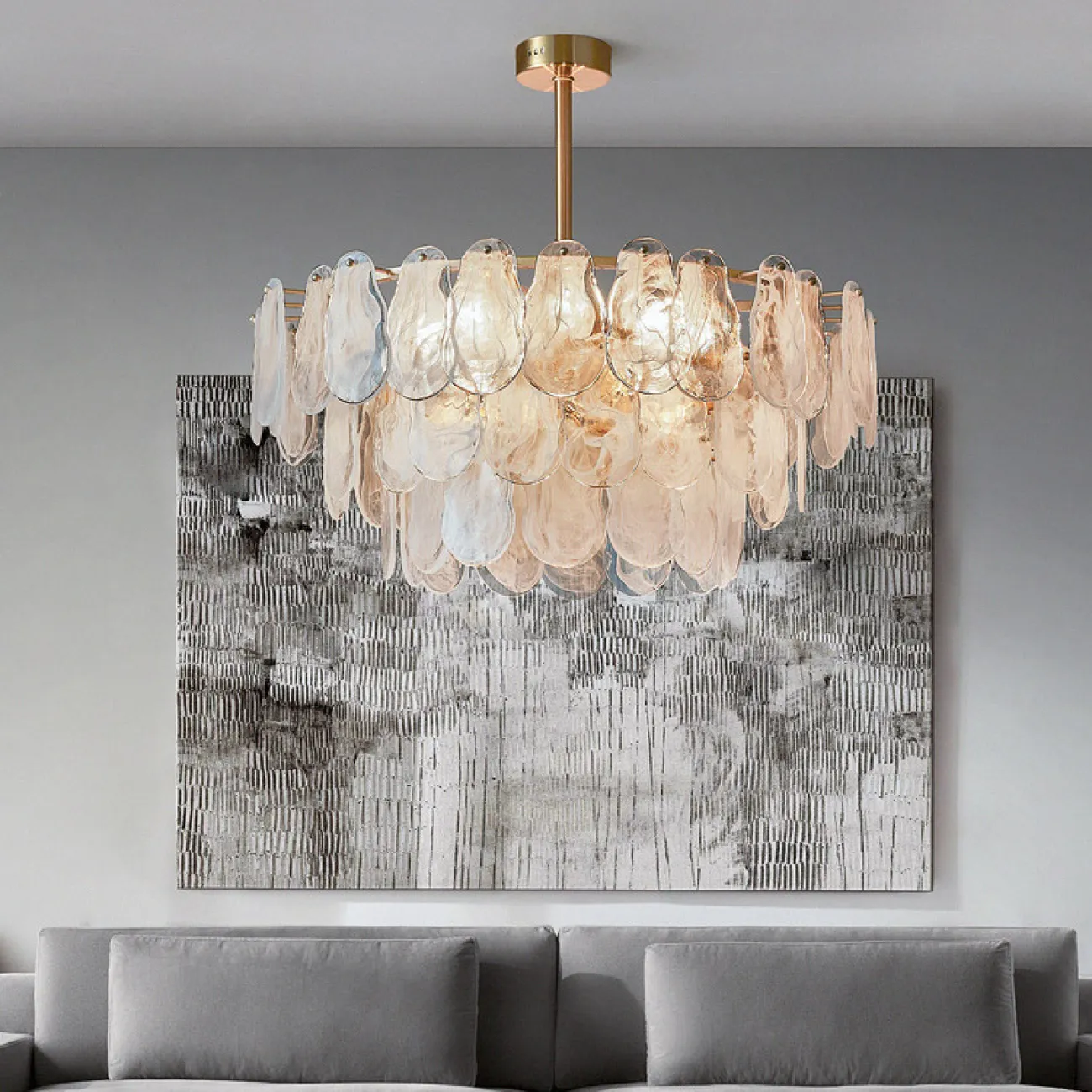 Полоточная люстра JULIS D80 от ImperiumLoft