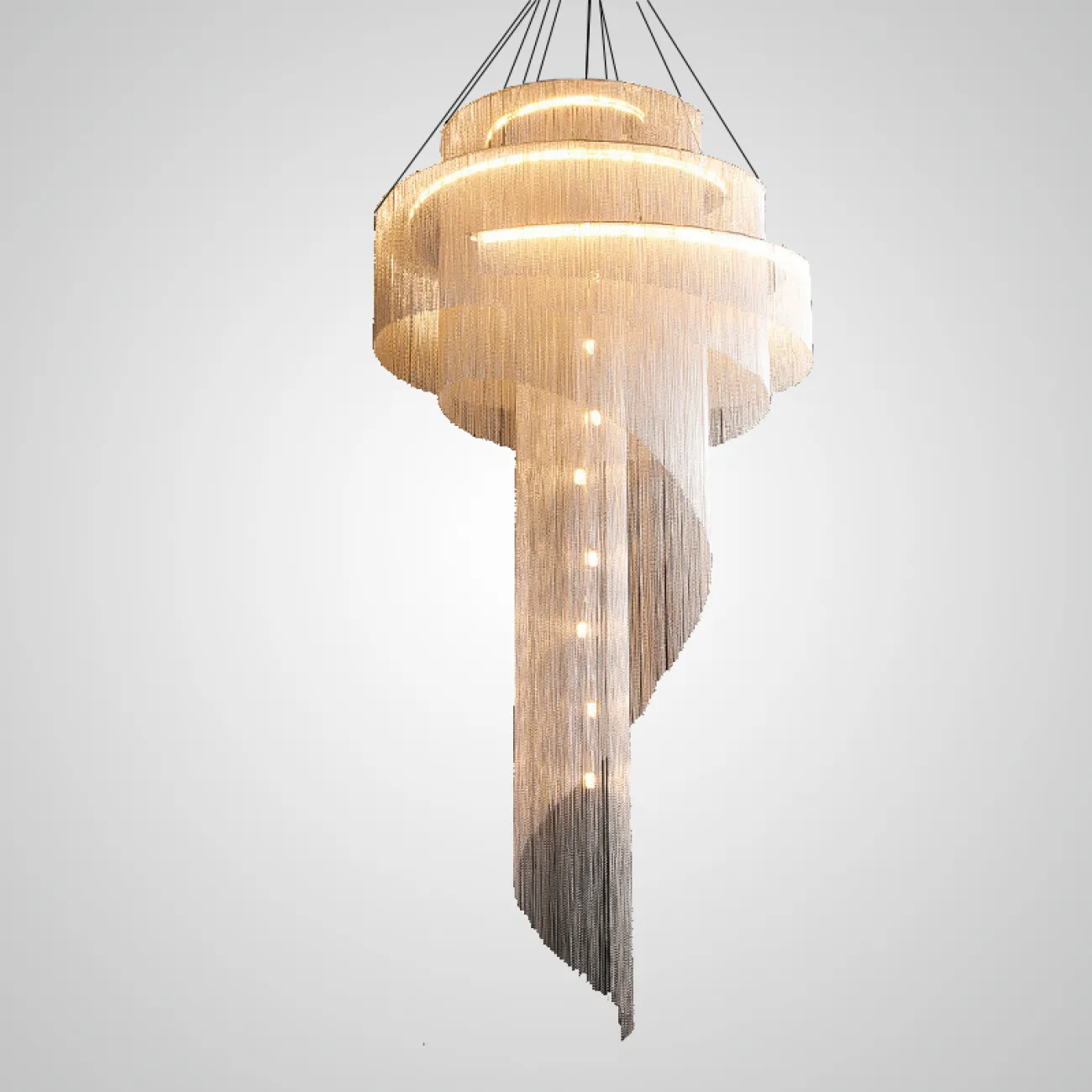 Подвесная люстра CONCORDIA GOLD D80 Chrome от ImperiumLoft