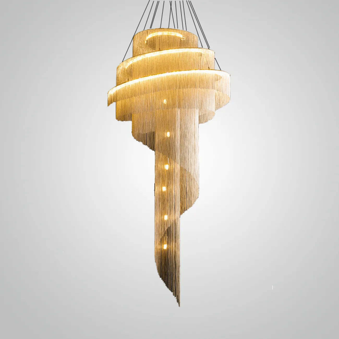 Подвесная люстра CONCORDIA GOLD D80 Chrome от ImperiumLoft