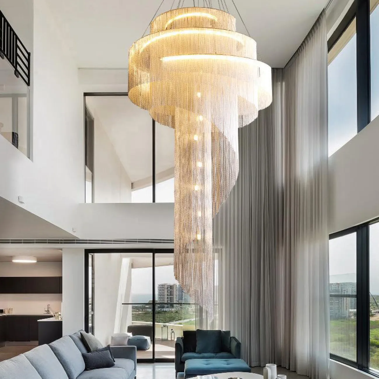 Подвесная люстра CONCORDIA GOLD D100 Gold от ImperiumLoft