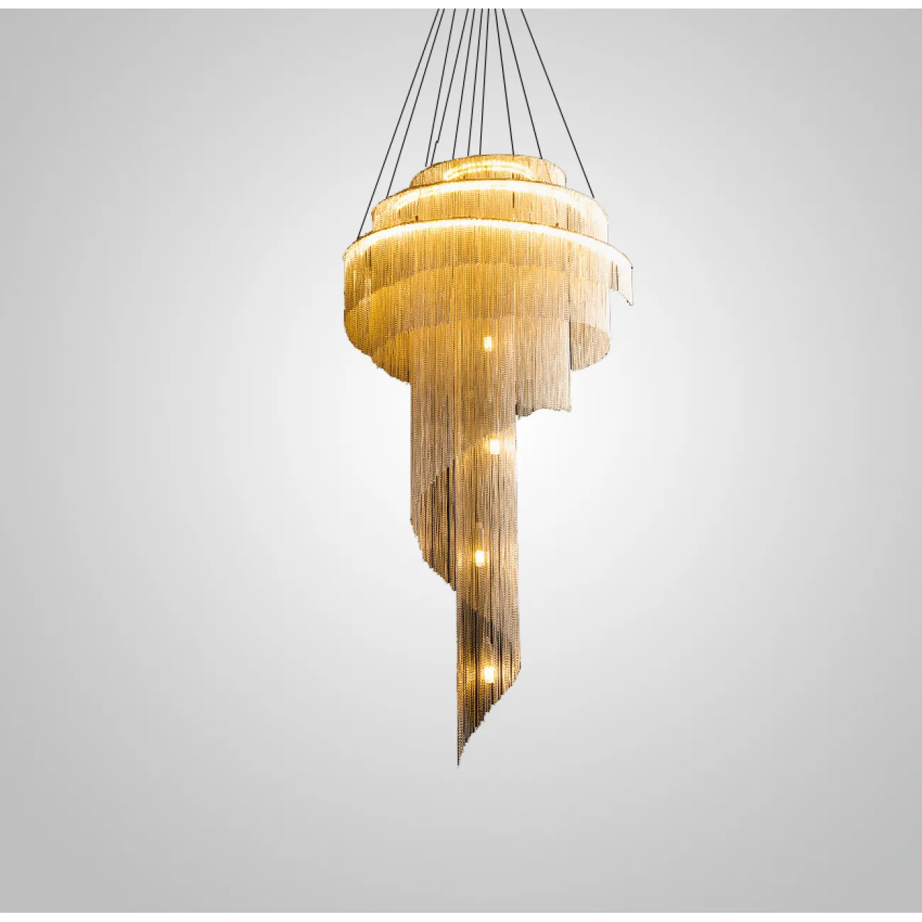 Подвесная люстра CONCORDIA GOLD D100 Gold от ImperiumLoft