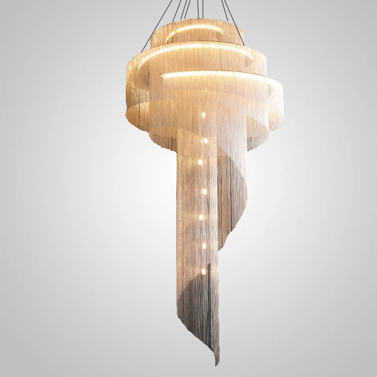 Подвесная люстра CONCORDIA GOLD D80 Chrome от ImperiumLoft