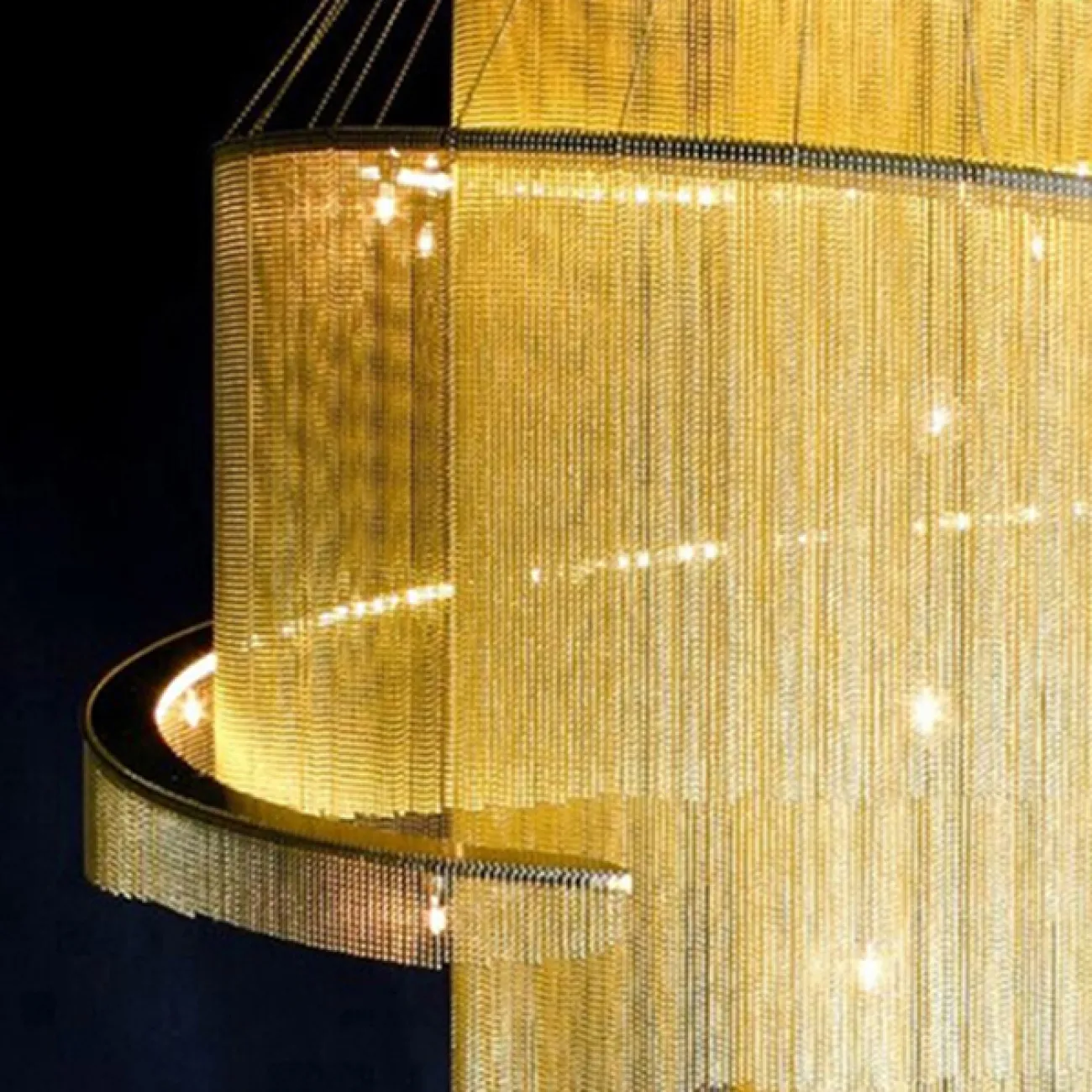 Подвесная люстра CONCORDIA GOLD D100 Gold от ImperiumLoft