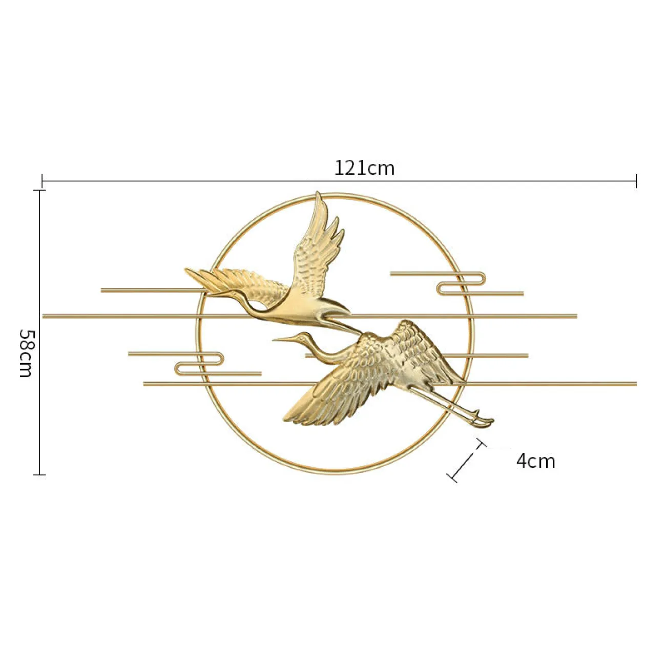 Дизайнерский настенный декор птицы LaLume-KKK00368 Дизайнерский настенный декор птицы LaLume-KKK00368