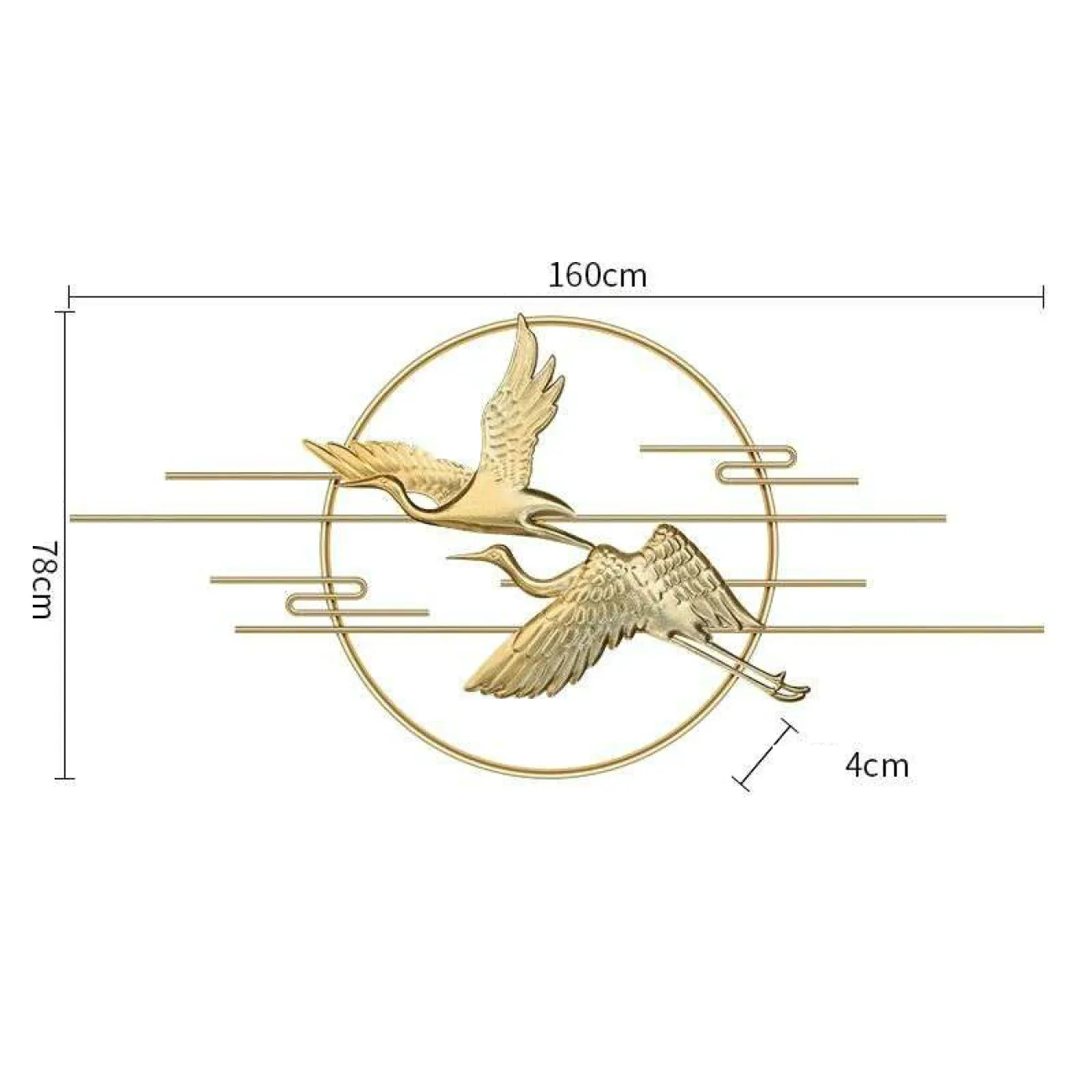 Дизайнерский настенный декор птицы LaLume-KKK00368 Дизайнерский настенный декор птицы LaLume-KKK00368