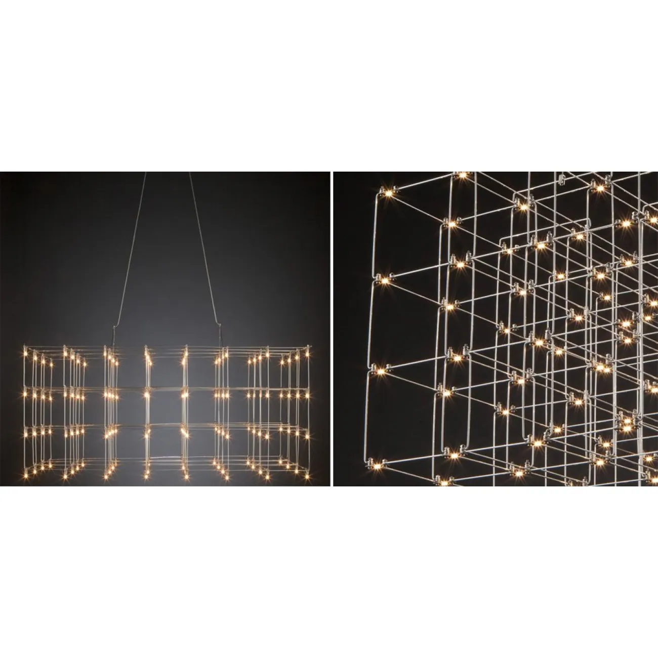 Люстра Quasar Cosmos Square LED pendant light