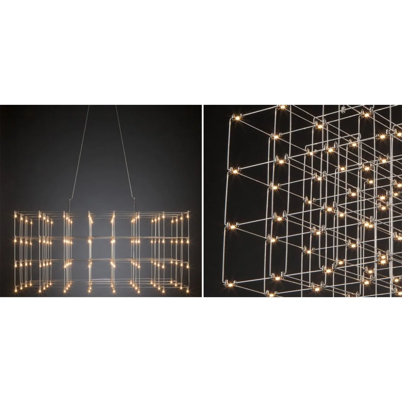 Люстра Quasar Cosmos Square LED pendant light