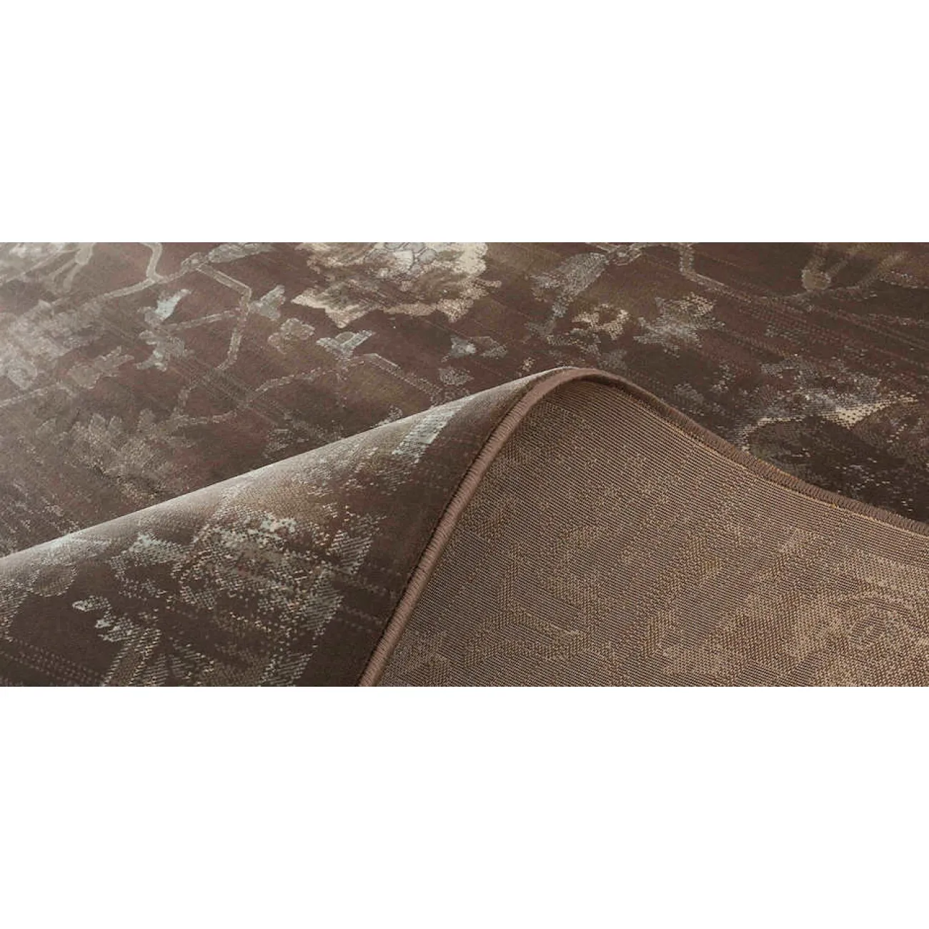 Ковёр из вискозы Indian pattern Choco от LaLume