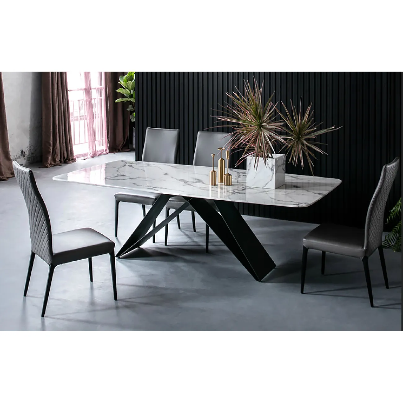 Дизайнерский обеденный стол LaLume-AZ00347