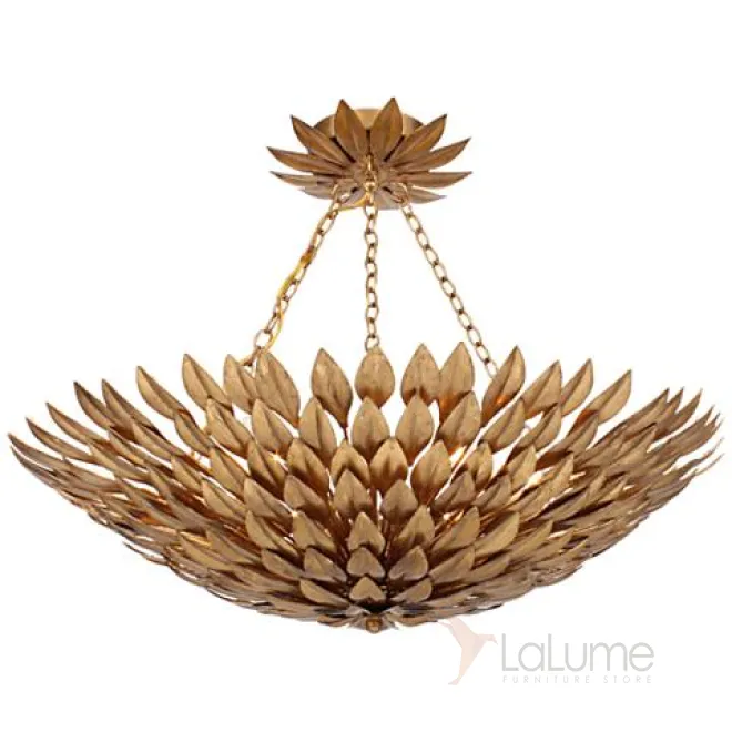 Люстра Crystorama Broche plumage Antique Gold CHANDELIER от LaLume