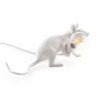 Настольная лампа Seletti Mouse Lying белый от ImperiumLoft