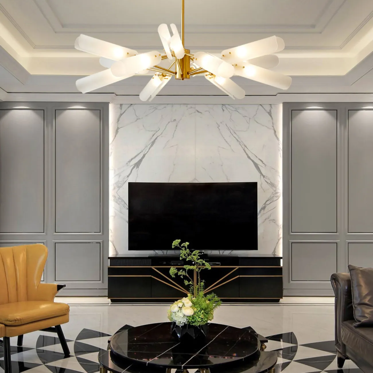 Подвесная люстра NEROLA D88 от ImperiumLoft Подвесная люстра NEROLA D88 от ImperiumLoft