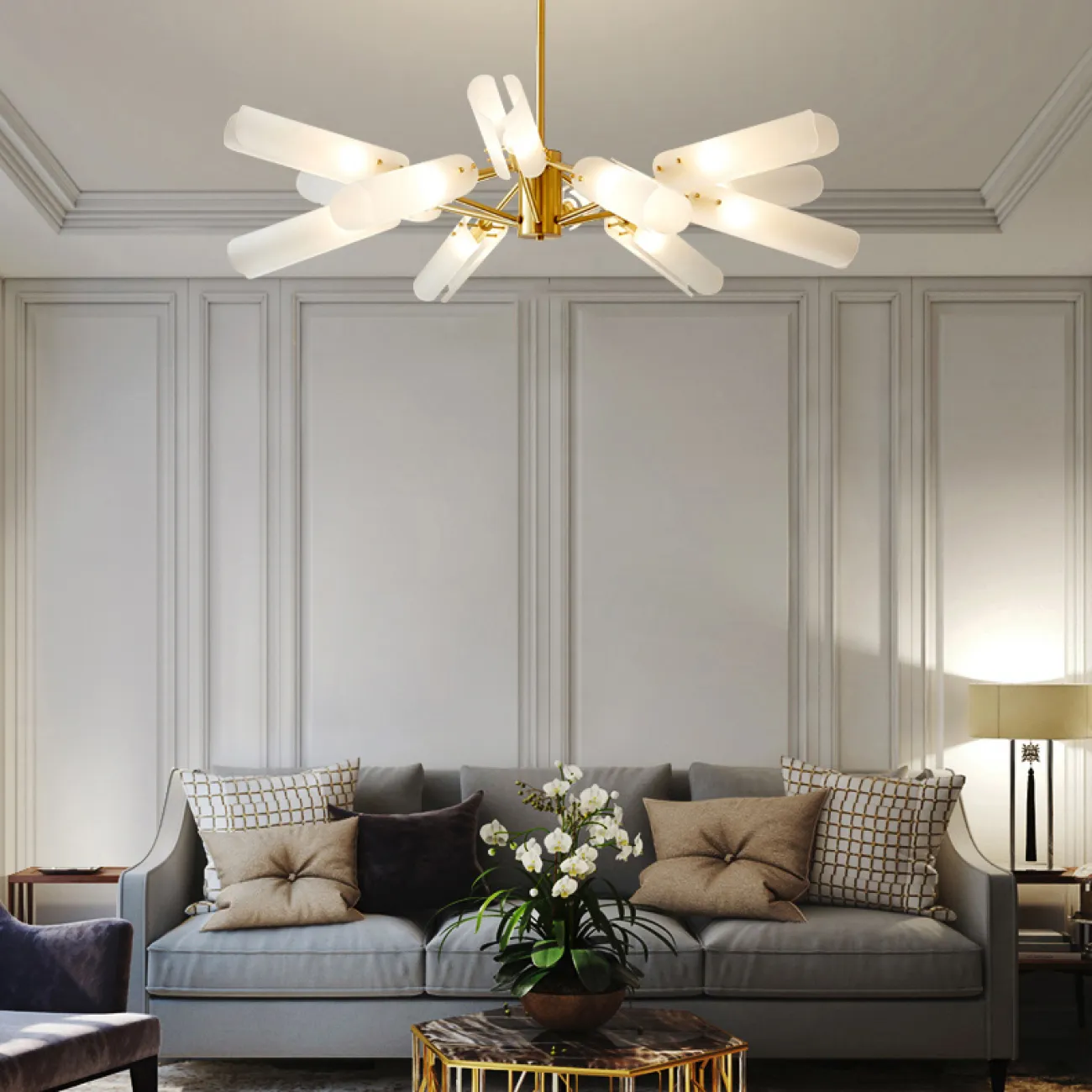 Подвесная люстра NEROLA D88 от ImperiumLoft Подвесная люстра NEROLA D88 от ImperiumLoft