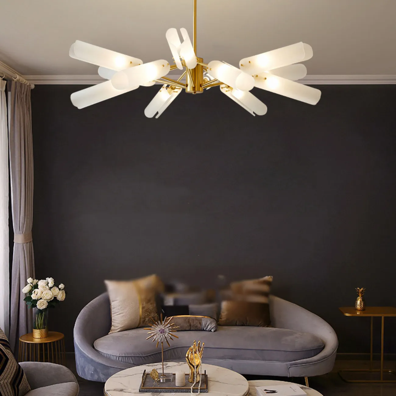 Подвесная люстра NEROLA D88 от ImperiumLoft Подвесная люстра NEROLA D88 от ImperiumLoft