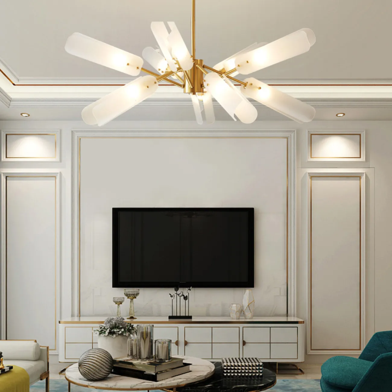 Подвесная люстра NEROLA D88 от ImperiumLoft Подвесная люстра NEROLA D88 от ImperiumLoft