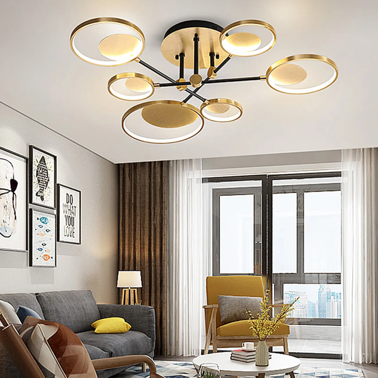 Потолочная люстра RISOR C D118 от ImperiumLoft