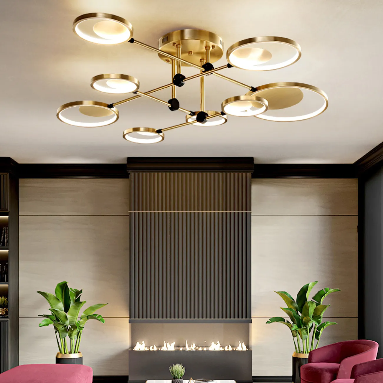 Потолочная люстра RISOR C D118 от ImperiumLoft