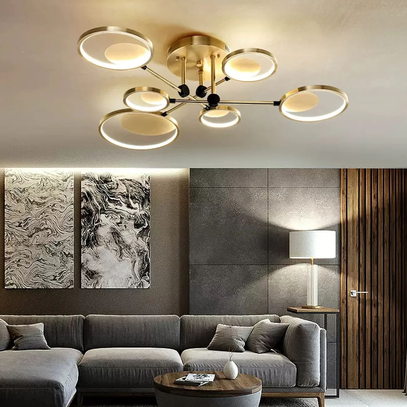 Потолочная люстра RISOR C D118 от ImperiumLoft