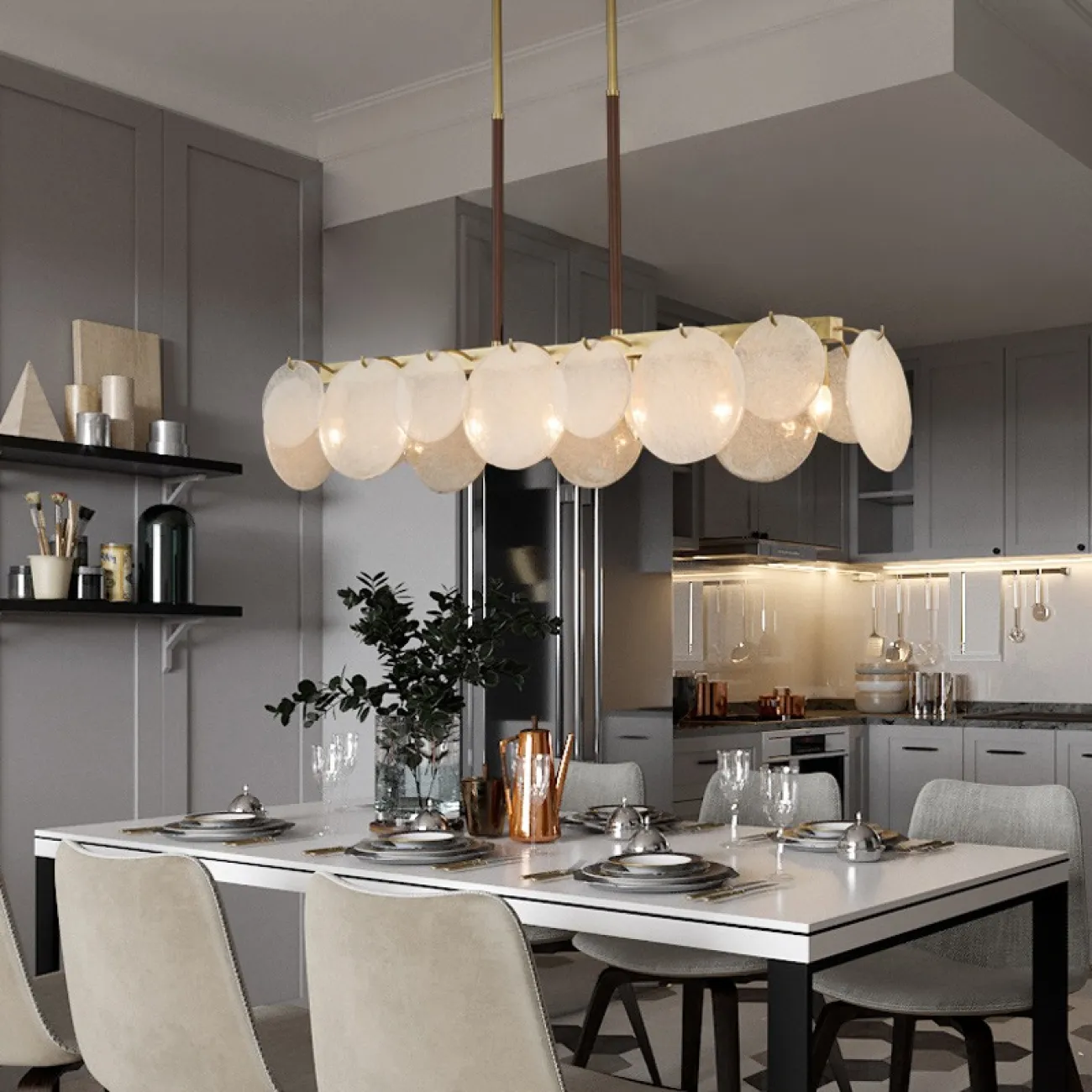 Подвесная люстра LIOMA B D80 от ImperiumLoft