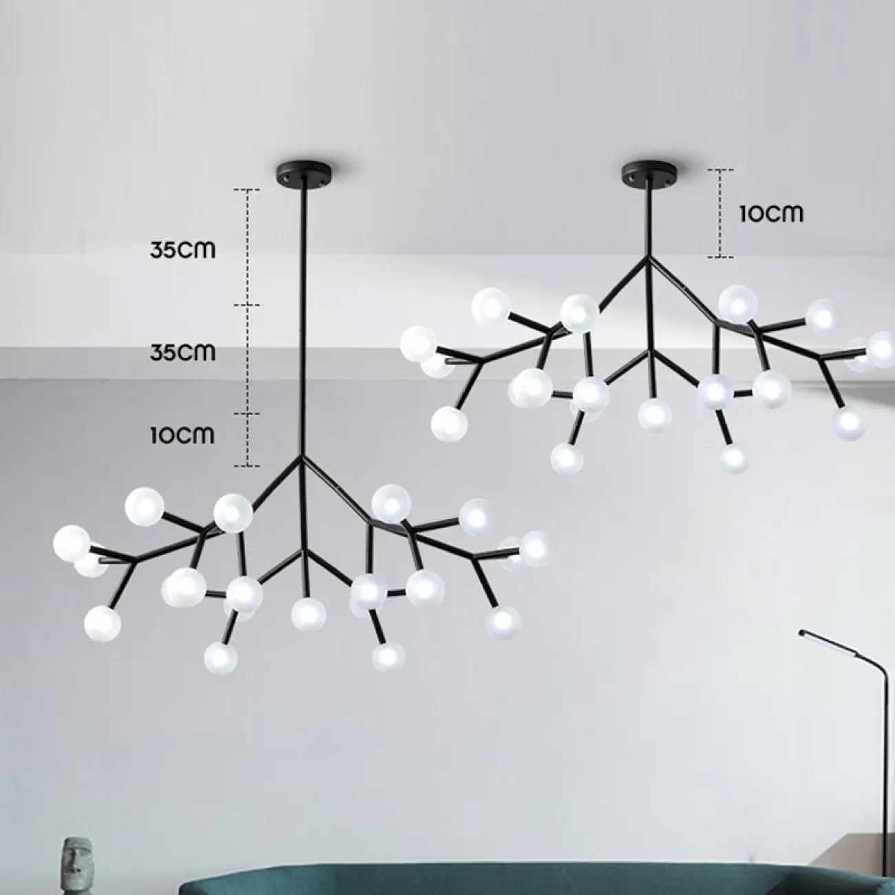 Подвесная люстра RAZE от ImperiumLoft