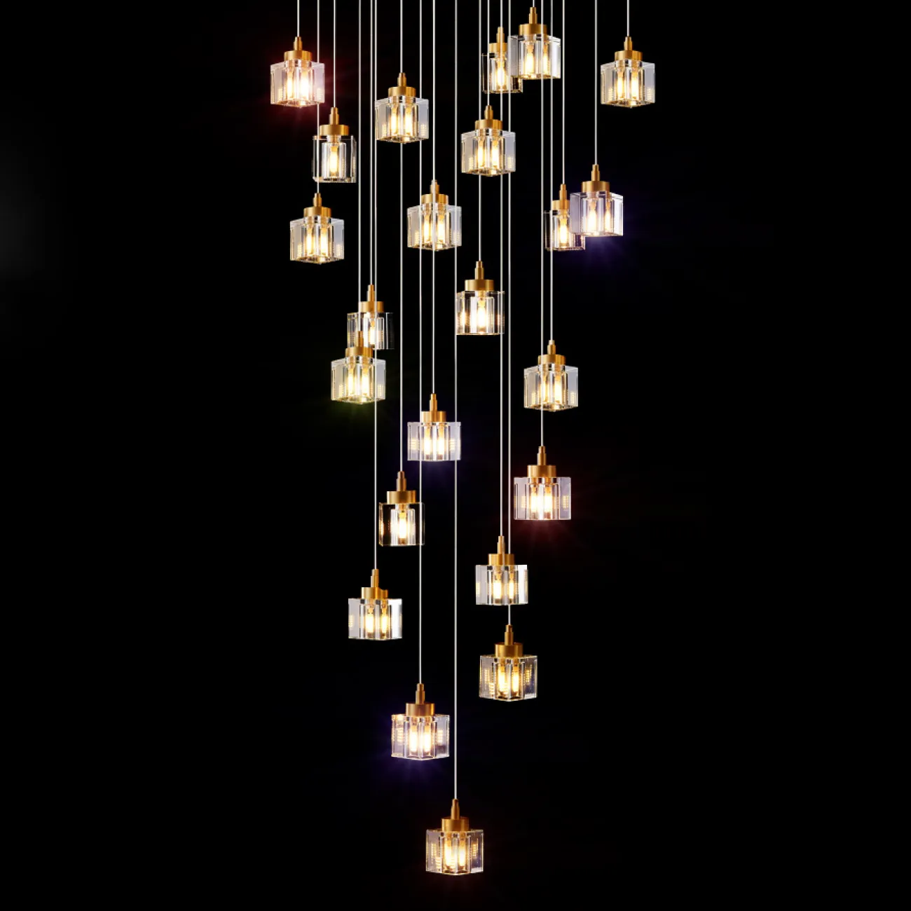 Подвесной светильник DORA MORE L24 Диск от ImperiumLoft