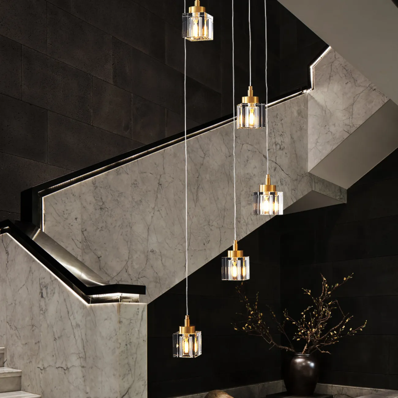 Подвесной светильник DORA MORE L24 Диск от ImperiumLoft