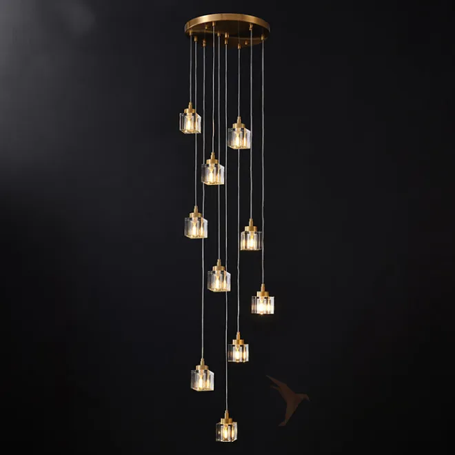 Подвесной светильник DORA MORE L10 Диск от ImperiumLoft