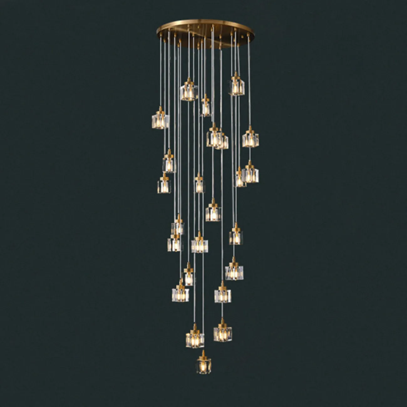 Подвесной светильник DORA MORE L3 Планка от ImperiumLoft