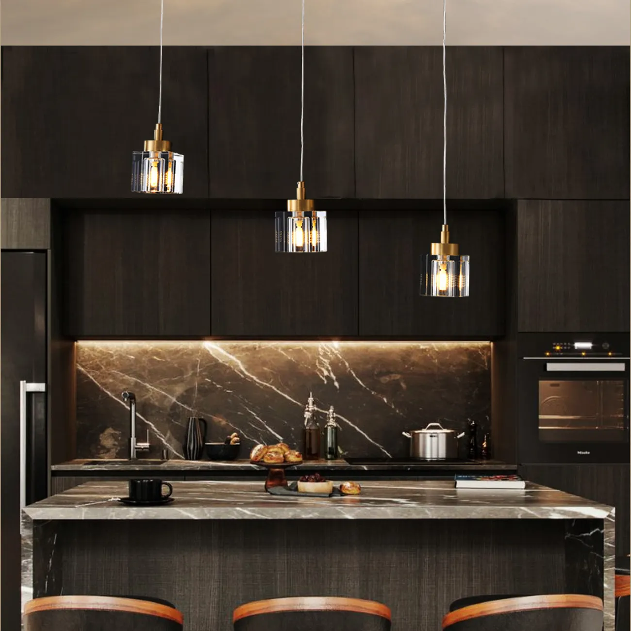 Подвесной светильник DORA MORE L24 Диск от ImperiumLoft