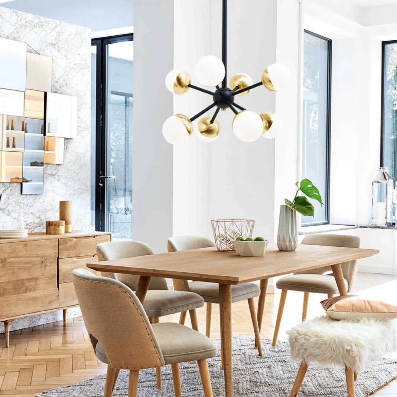 Люстра на штанге SIGNE D47 от ImperiumLoft