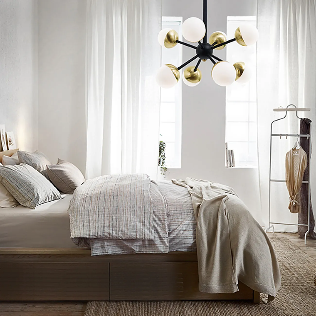 Люстра на штанге SIGNE D47 от ImperiumLoft