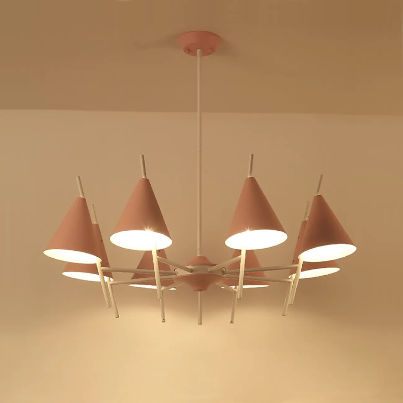 Люстра на штанге CRATER C от ImperiumLoft