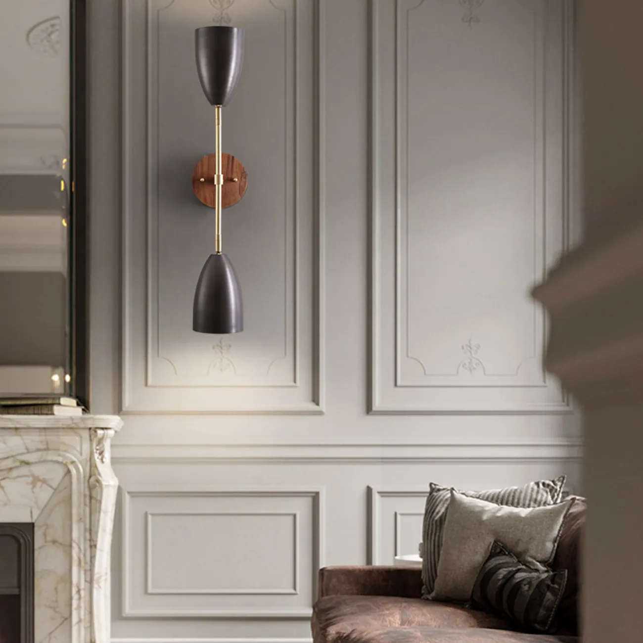 Настенный светильник RENSE L1 Walnut от ImperiumLoft