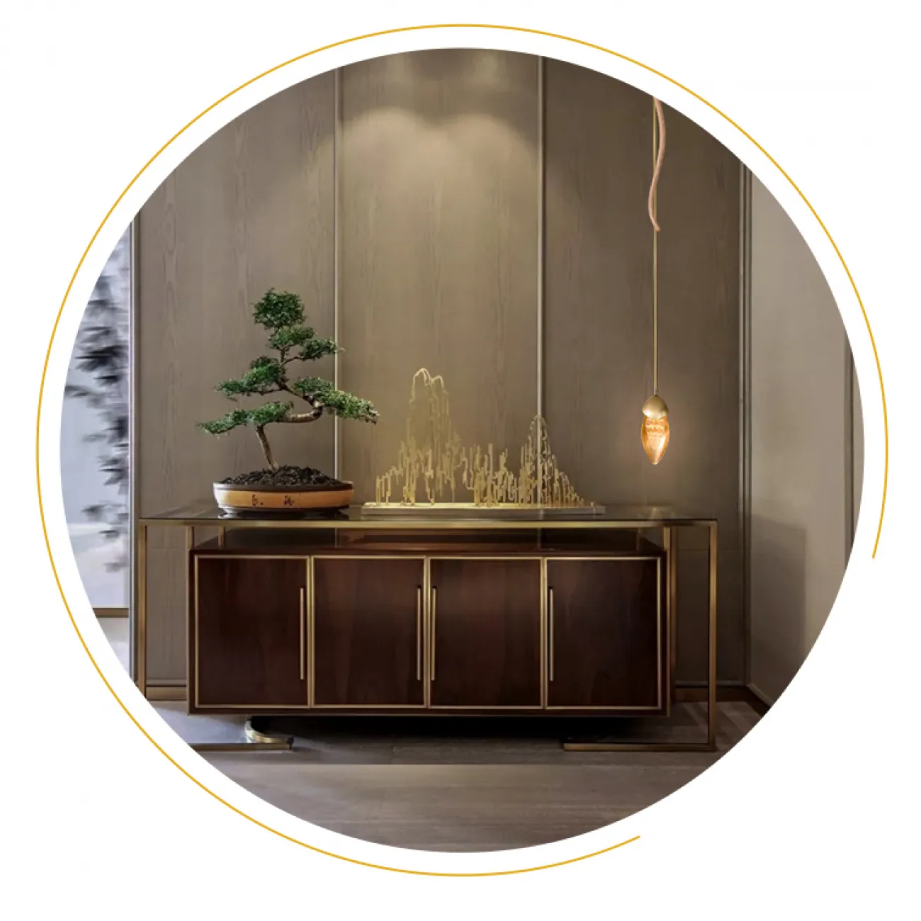 Потолочный светильник TUSKET MORE L7 Light brown от ImperiumLoft
