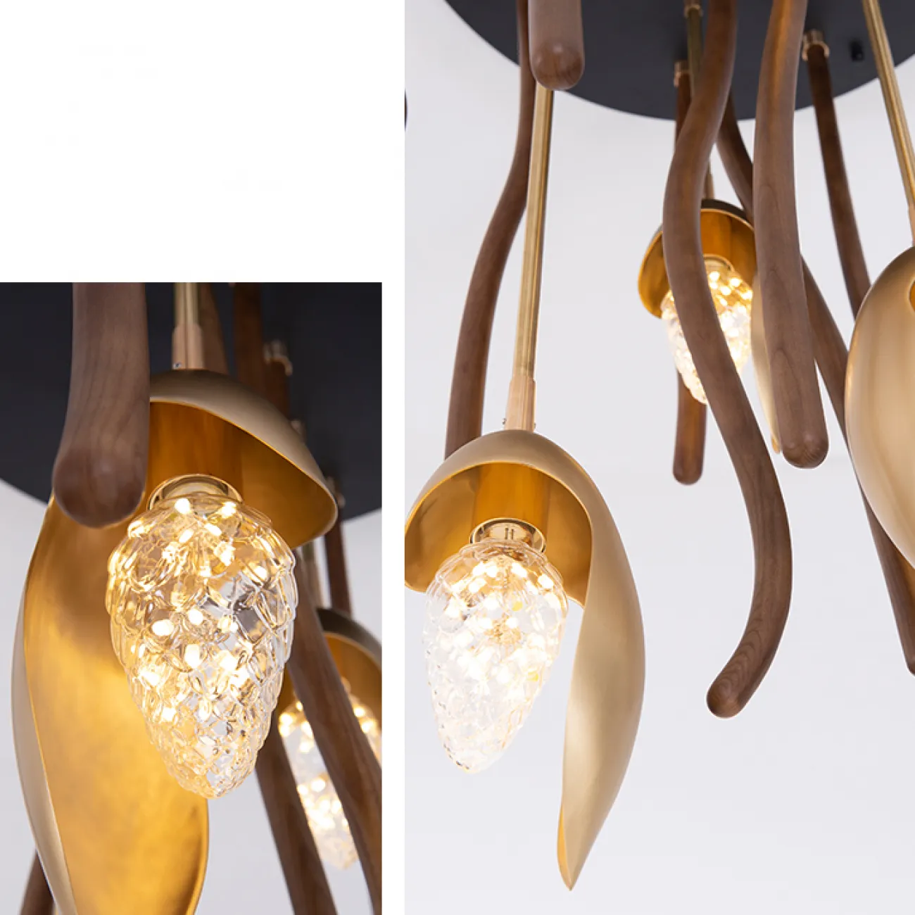 Потолочный светильник TUSKET MORE L7 Light brown от ImperiumLoft