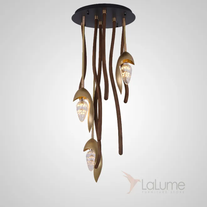 Потолочный светильник TUSKET MORE L3 Dark brown от ImperiumLoft Потолочный светильник TUSKET MORE L3 Dark brown от ImperiumLoft