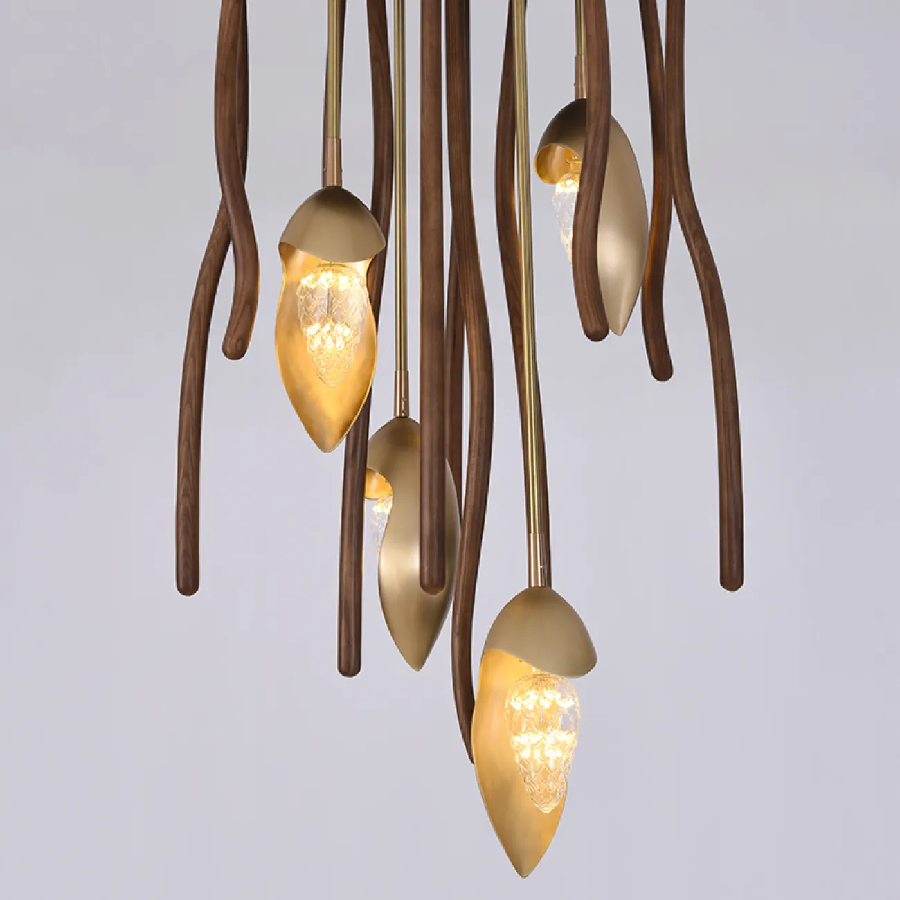 Потолочный светильник TUSKET MORE L7 Dark brown от ImperiumLoft Потолочный светильник TUSKET MORE L7 Dark brown от ImperiumLoft