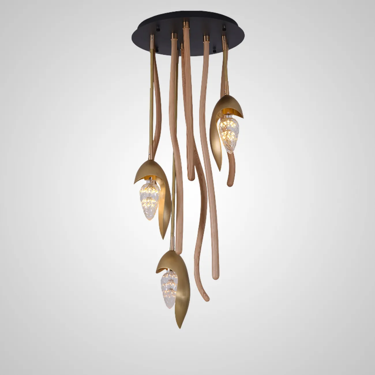 Потолочный светильник TUSKET MORE L7 Light brown от ImperiumLoft