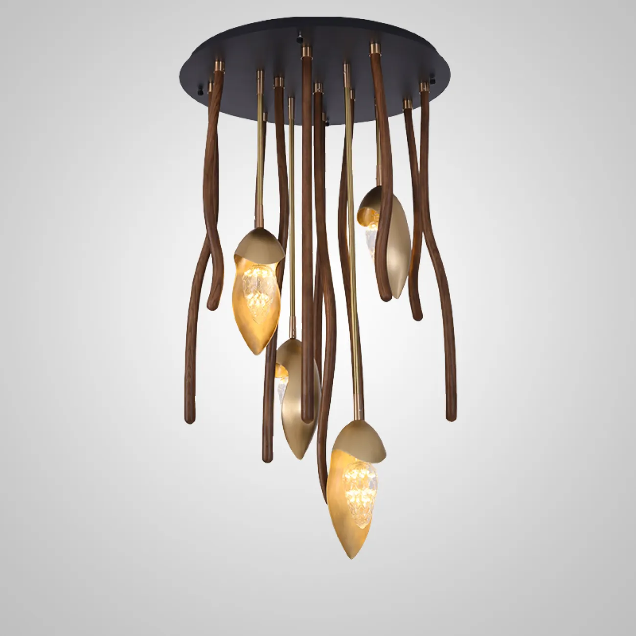 Потолочный светильник TUSKET MORE L7 Dark brown от ImperiumLoft Потолочный светильник TUSKET MORE L7 Dark brown от ImperiumLoft