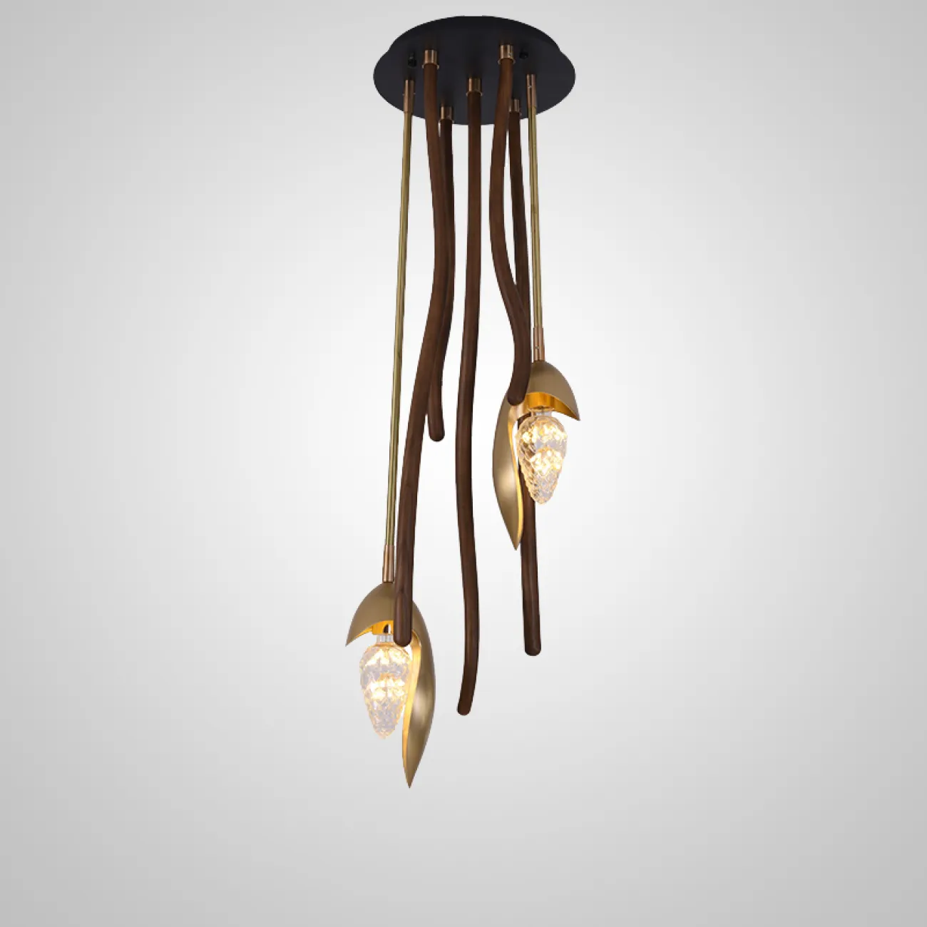 Потолочный светильник TUSKET MORE L7 Dark brown от ImperiumLoft Потолочный светильник TUSKET MORE L7 Dark brown от ImperiumLoft