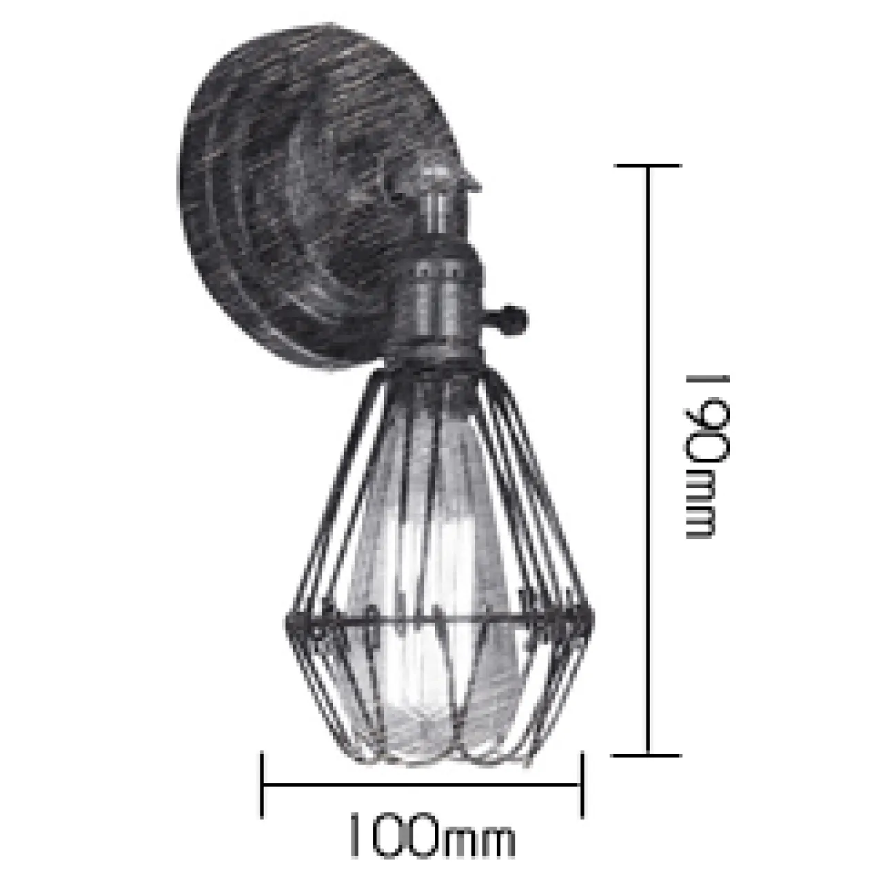 Бра Loft Cage Pendant от LaLume
