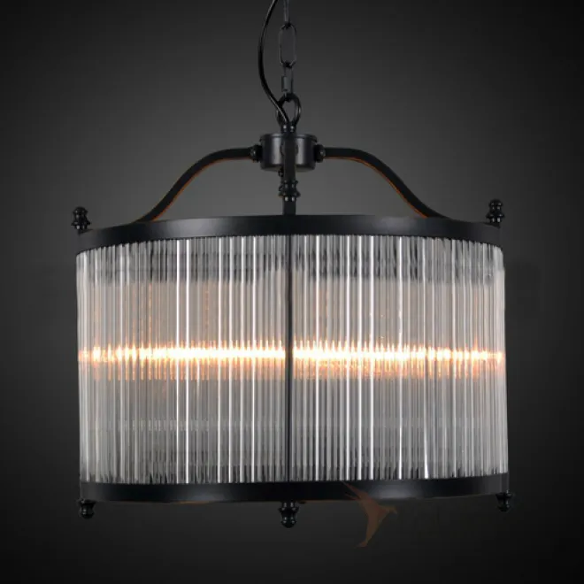 Люстра Glass Fringe Chandelier Round от LaLume Люстра Glass Fringe Chandelier Round от LaLume