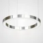 Люстра Light Ring Horizontal D60 Хром от ImperiumLoft