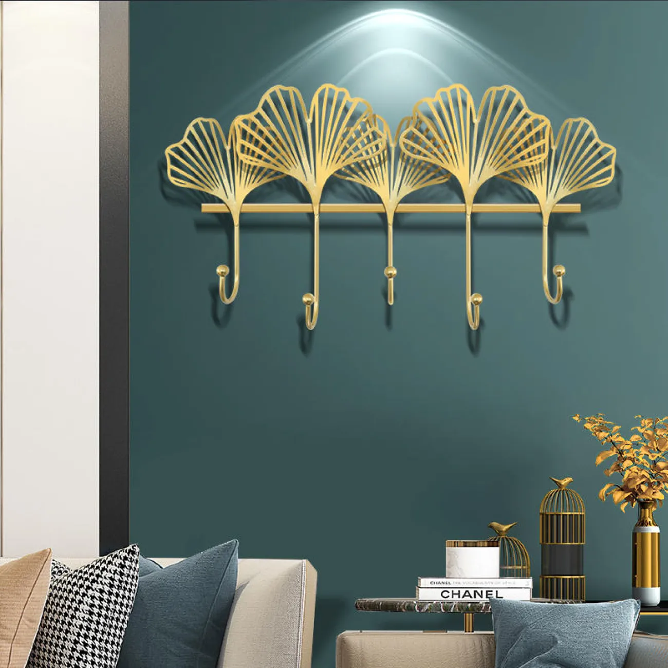 Дизайнерский настенный декор вешалка LaLume-KKK00285