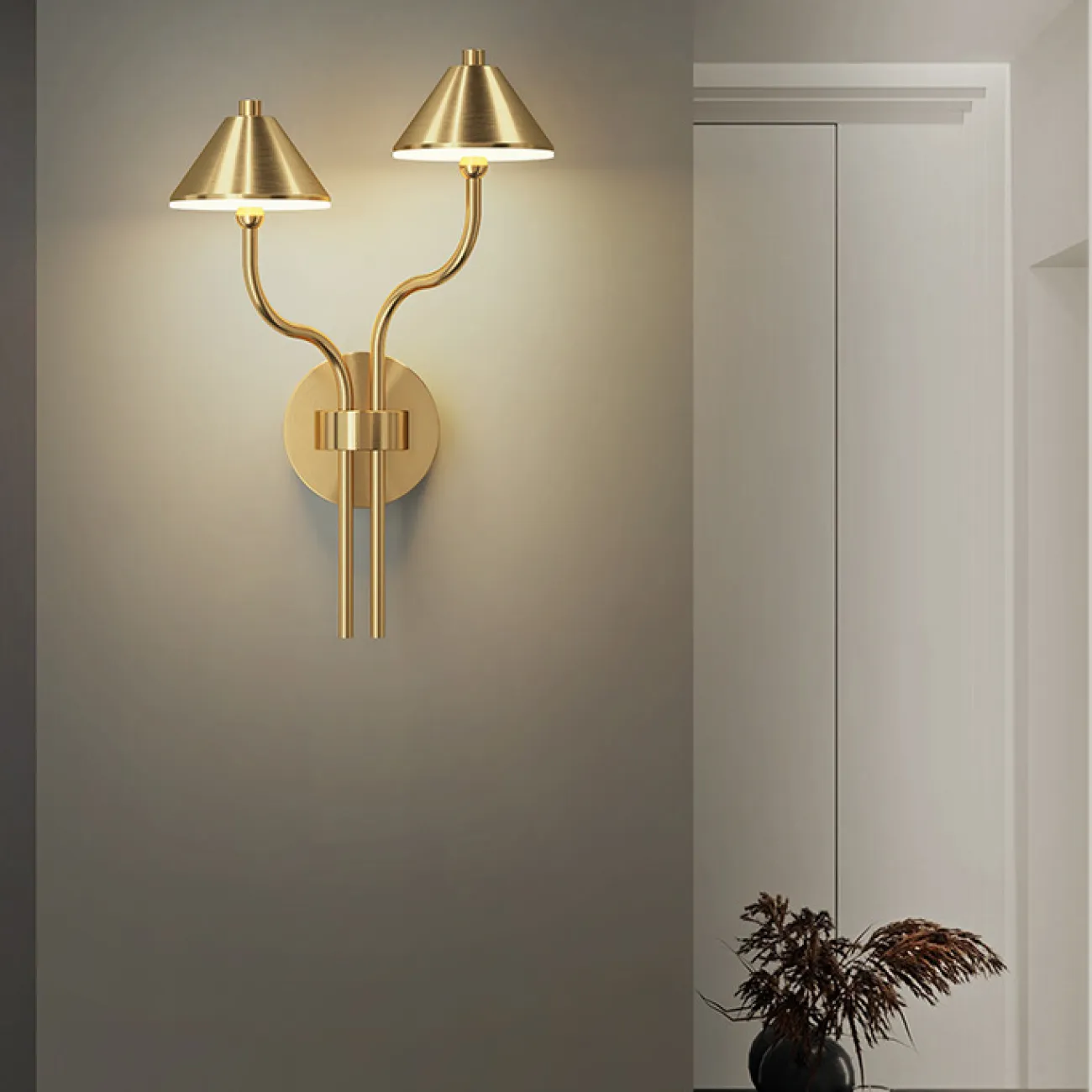 Настенный светильник GENRE L2 Black от ImperiumLoft