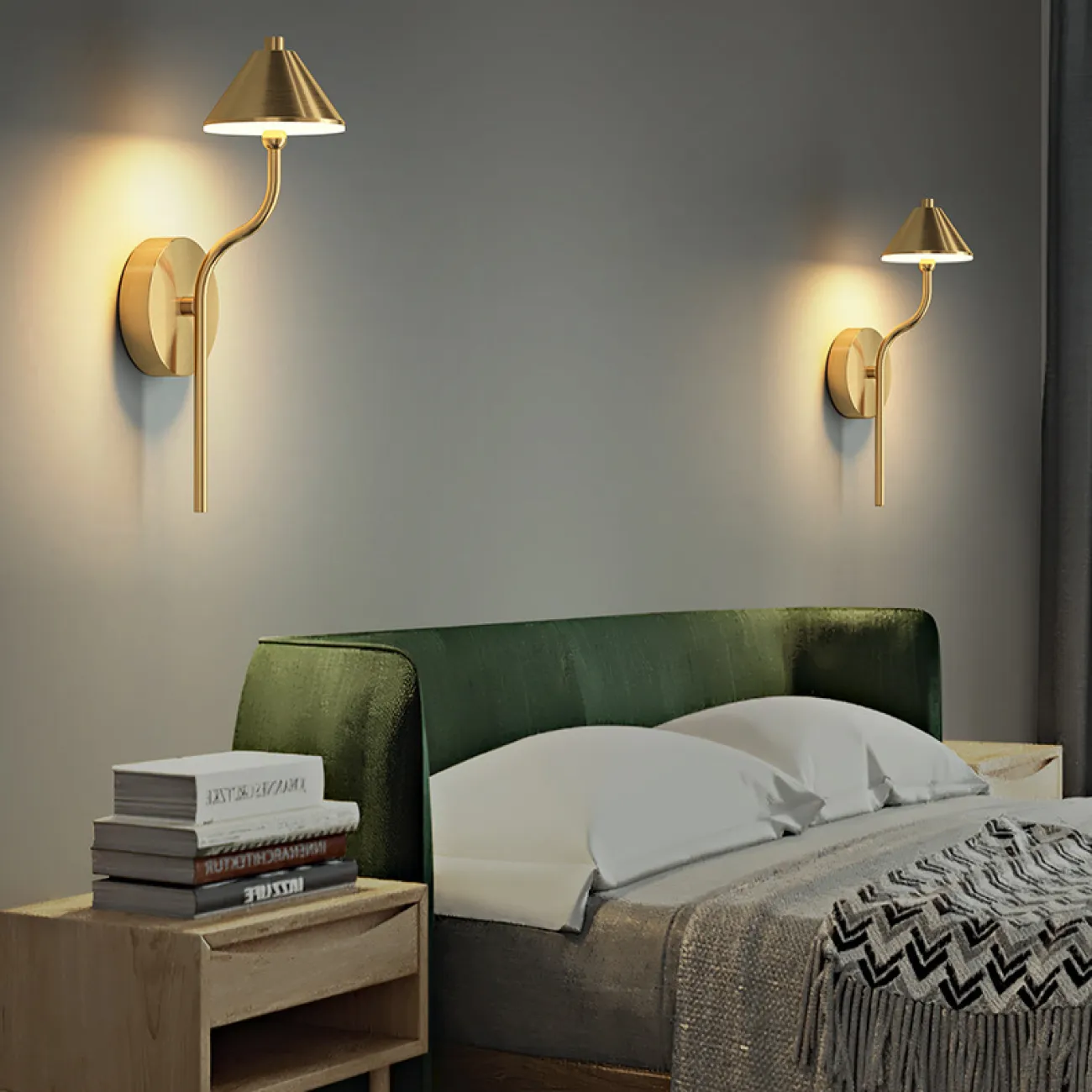 Настенный светильник GENRE L2 Black от ImperiumLoft